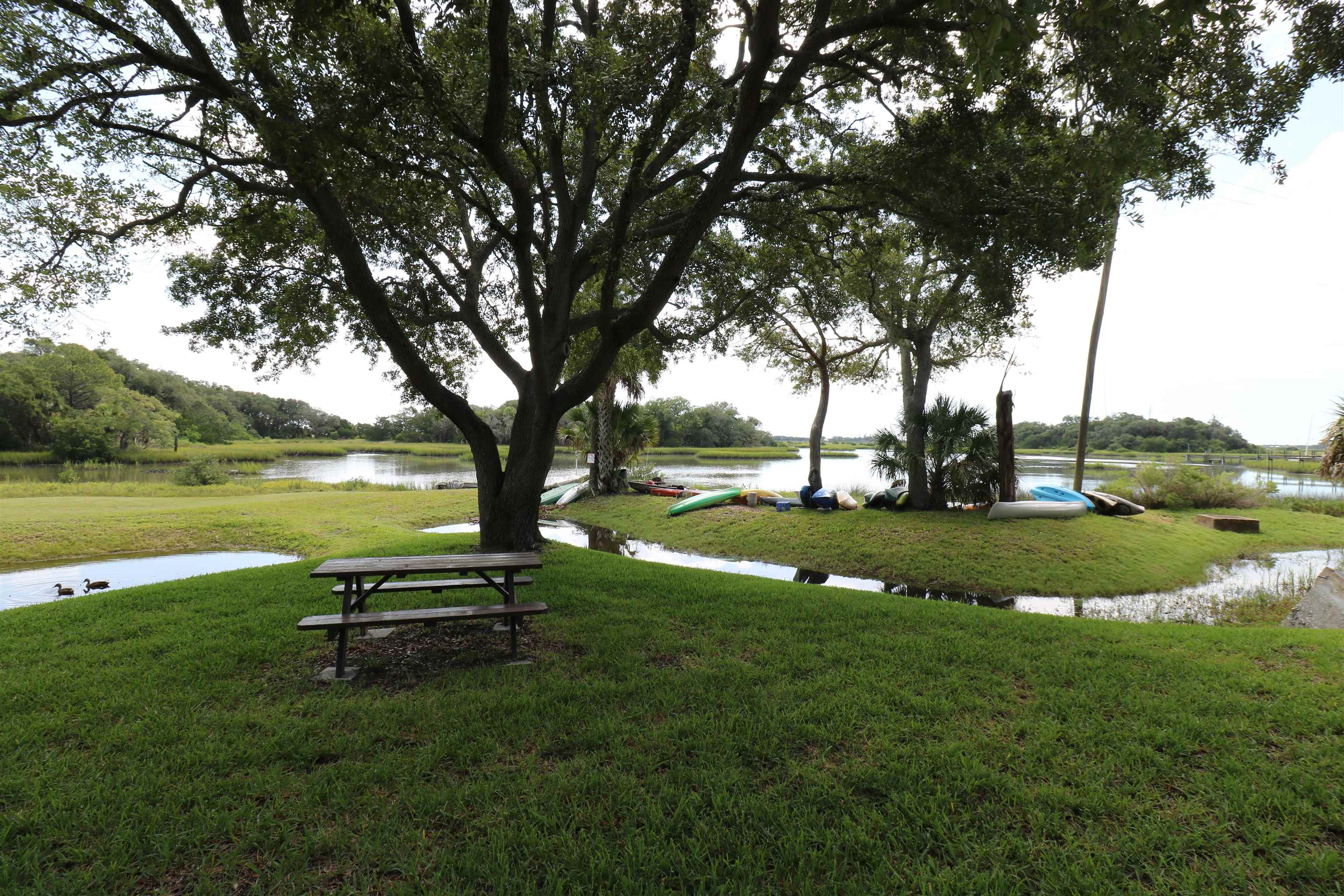 1255 Ponce Island Drive, Unit 739 St. Augustine, FL 32095 - Photo 9 of 10 a view of park with tree s