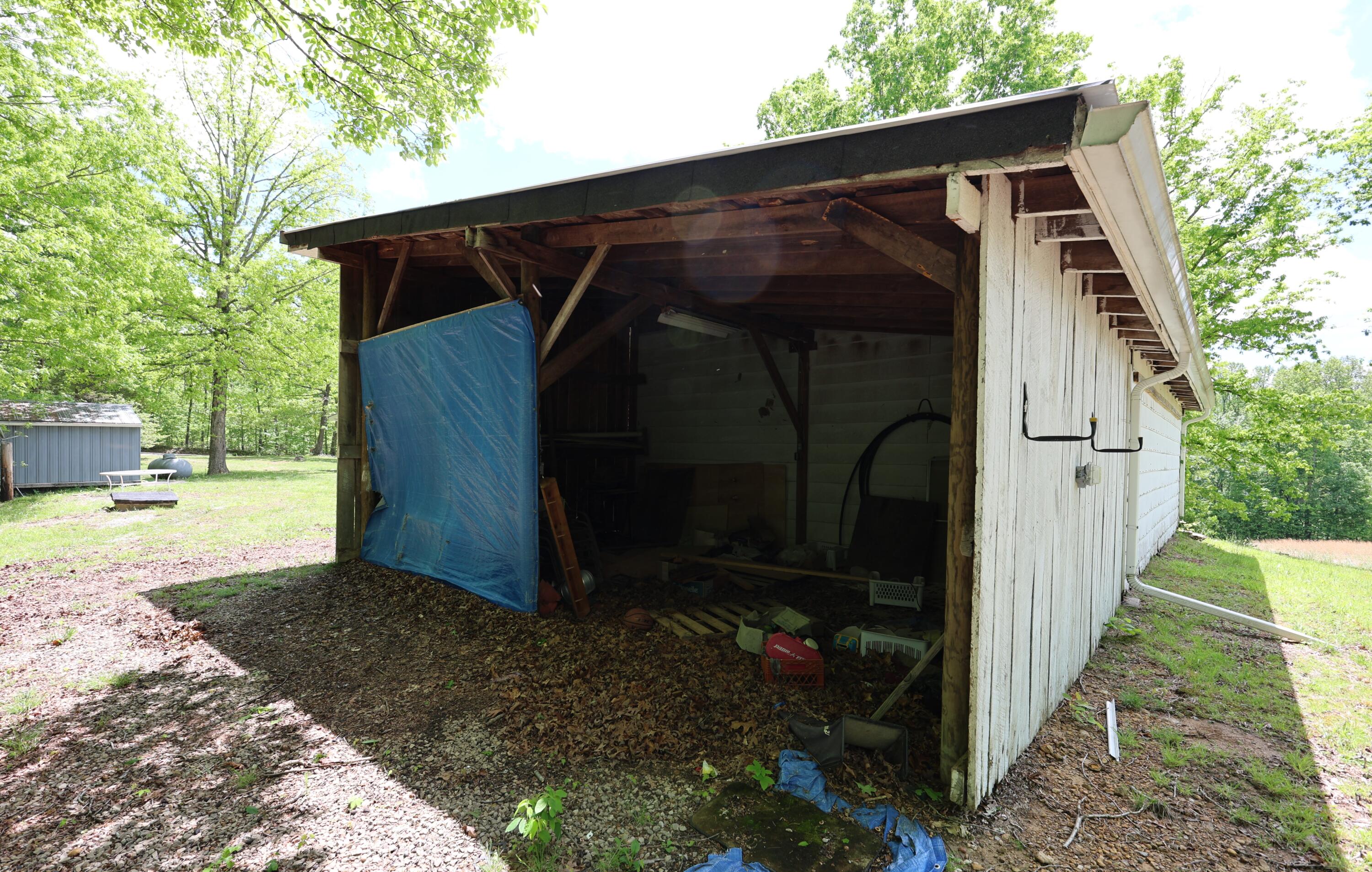 105 Stewart Fork Road Ravenna, KY 40472 - Photo 49 of 59 Open-end storage on end for tractor, ATV, etc...