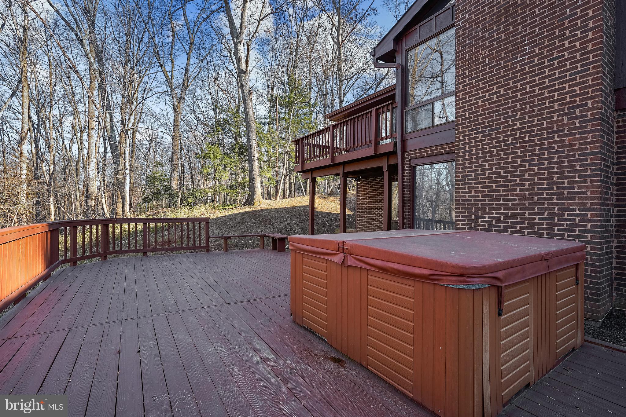 1052 Bellview Road McLean, VA 22102 - Photo 34 of 36 a view of a house with wooden deck
