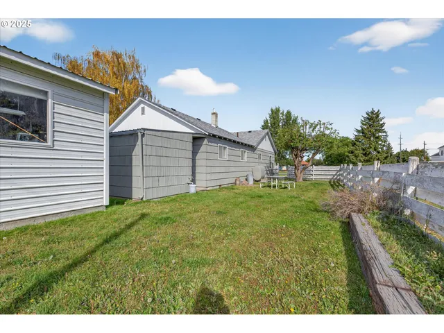 a view of outdoor space and yard