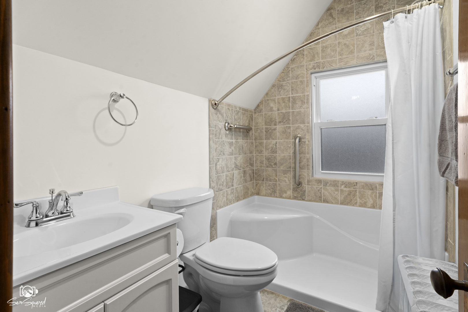 276 West 2nd Street Manteno, IL 60950 - Photo 18 of 20 a bathroom with a sink toilet and shower