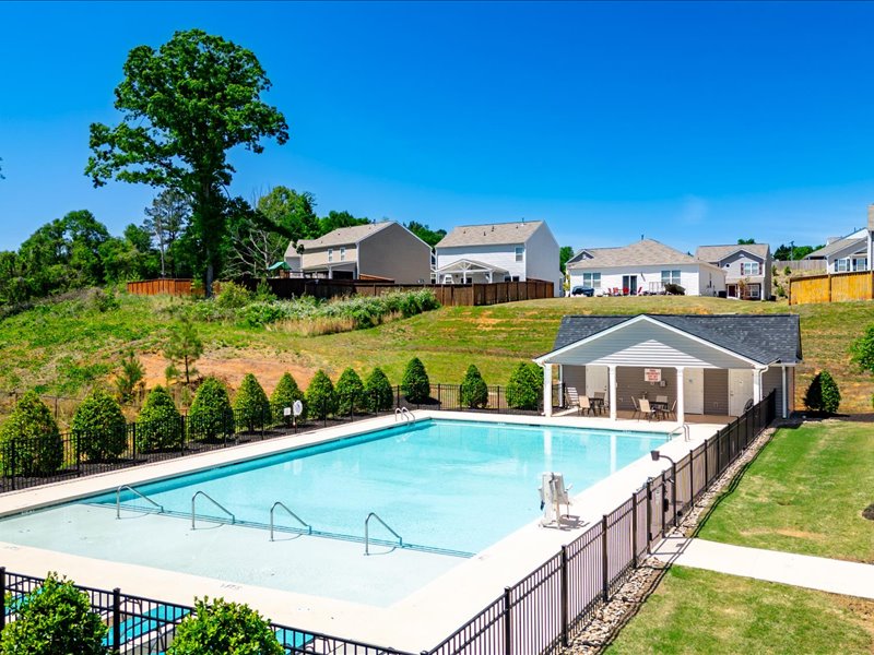 525 Ashwood Way Easley, SC 29640 - Photo 30 of 36 This community pool and recreation area provide an ideal setting for outdoor enjoyment.