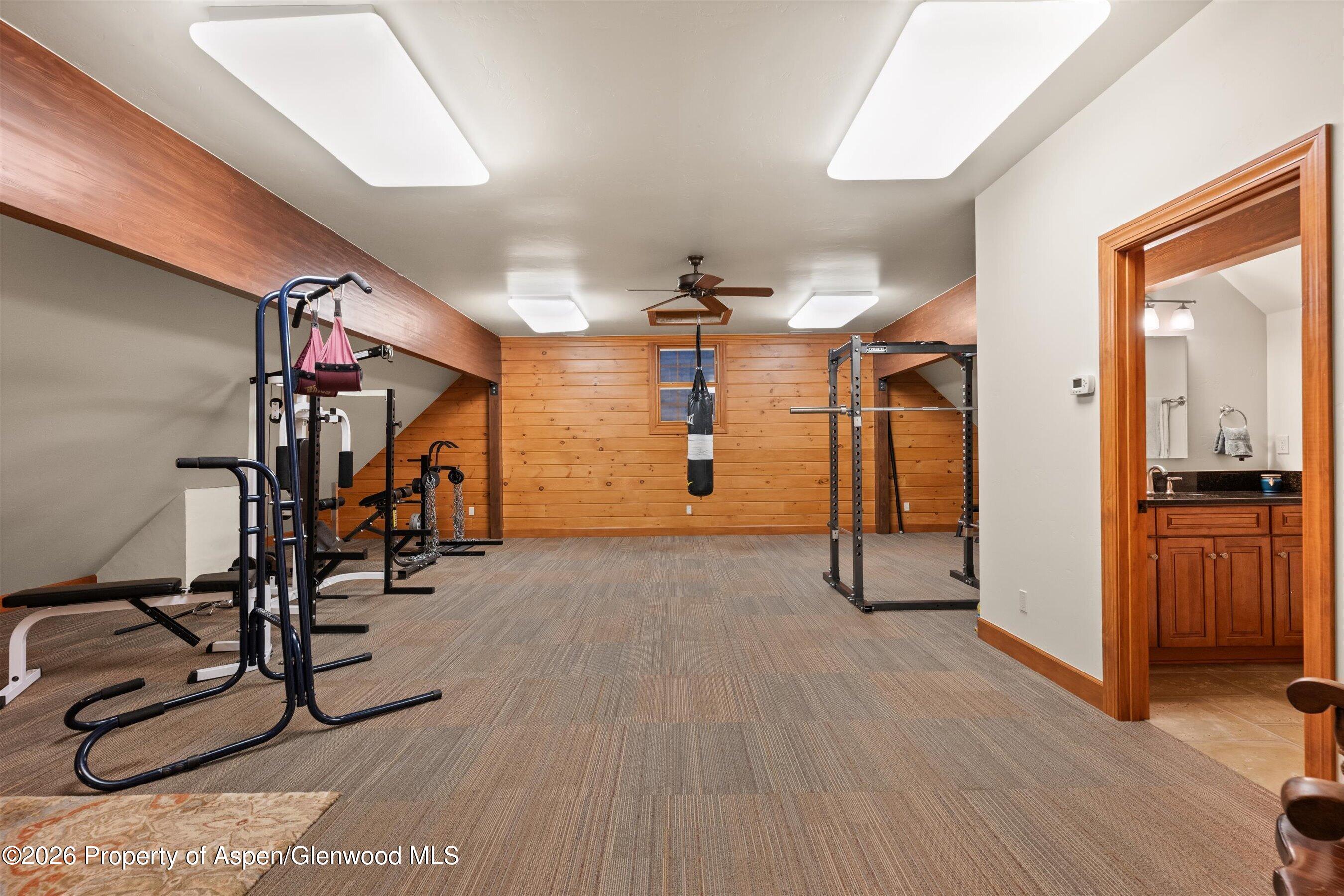 312 Faas Ranch Road New Castle, CO 81647 - Photo 40 of 51 Bonus Room-Gym-Full Bath