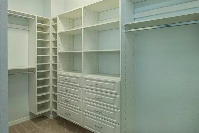 a view of walk in closet