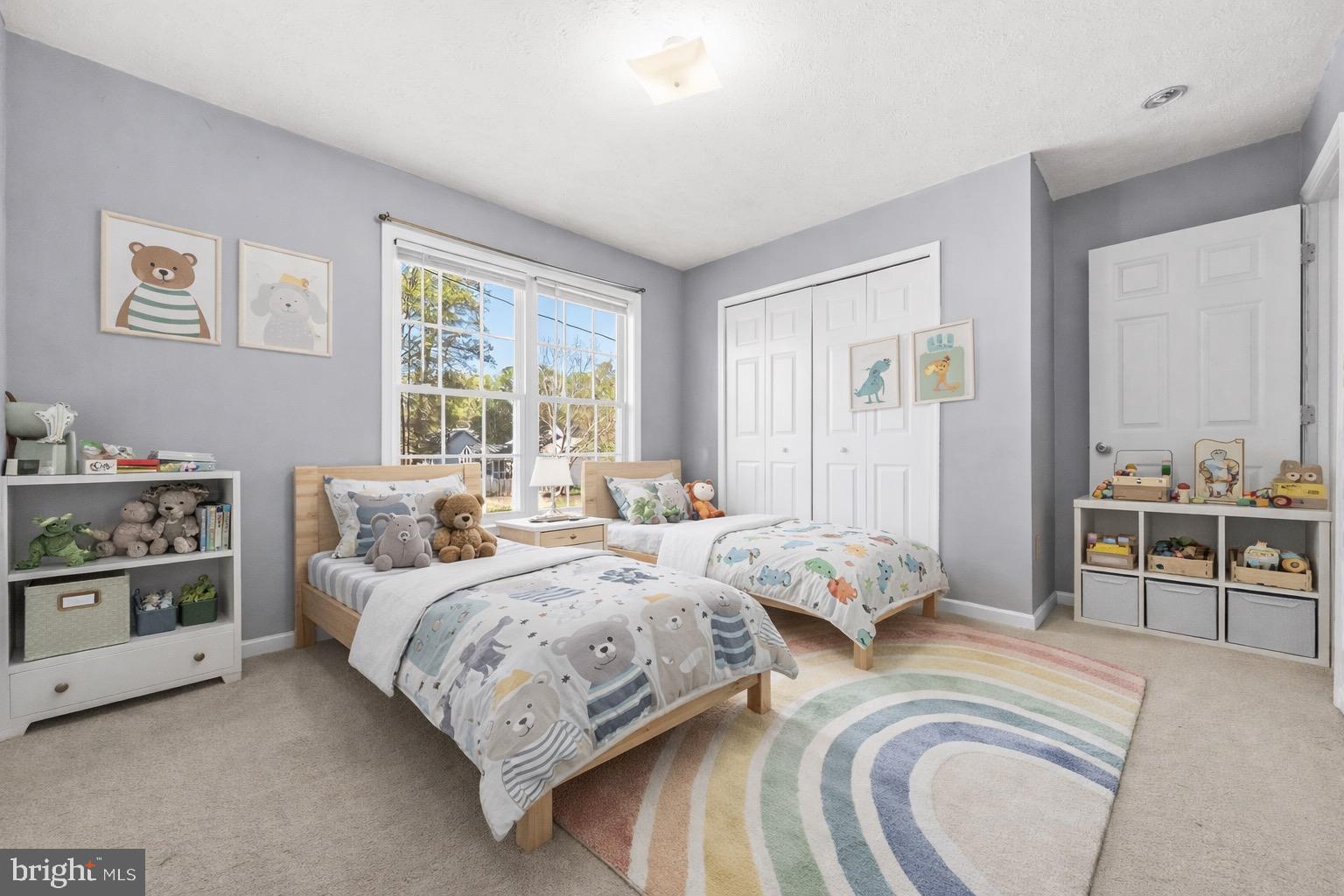 2616 Ruffin Drive Fredericksburg, VA 22408 - Photo 20 of 36 a bedroom with two beds and a window