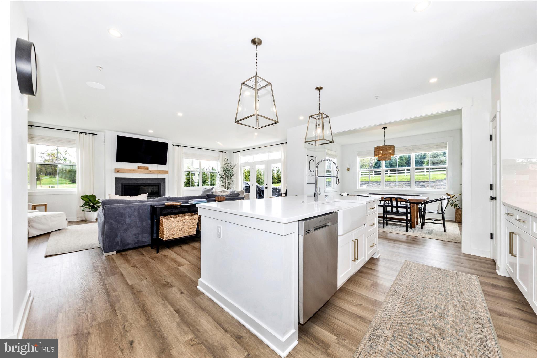 14105 Peddicord Road Mount Airy, MD 21771 - Photo 11 of 52 a view of living room filled with furniture and flat screen tv