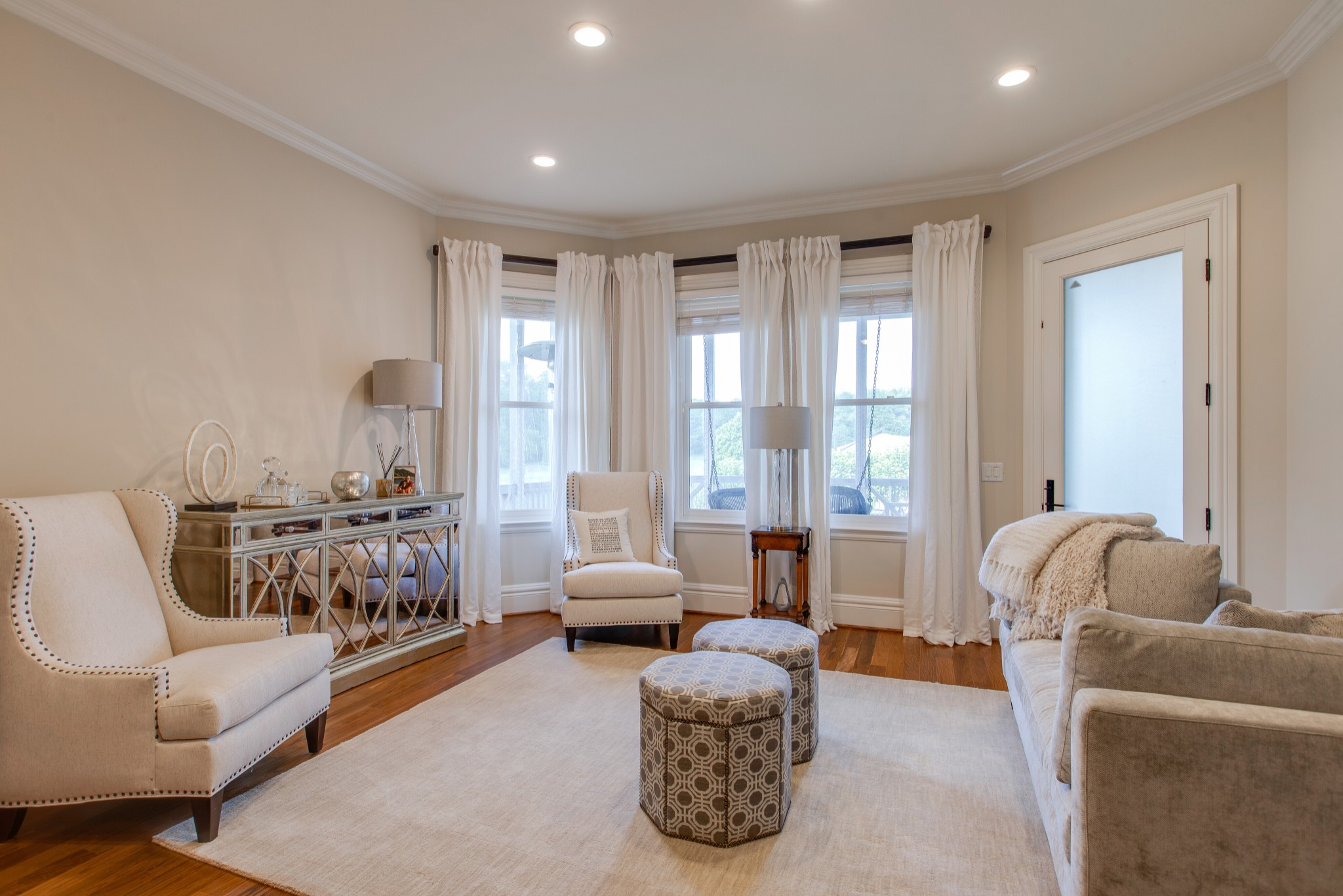4200 Two Rivers Lane Franklin, TN 37069 - Photo 21 of 44 a living room with furniture and a large window