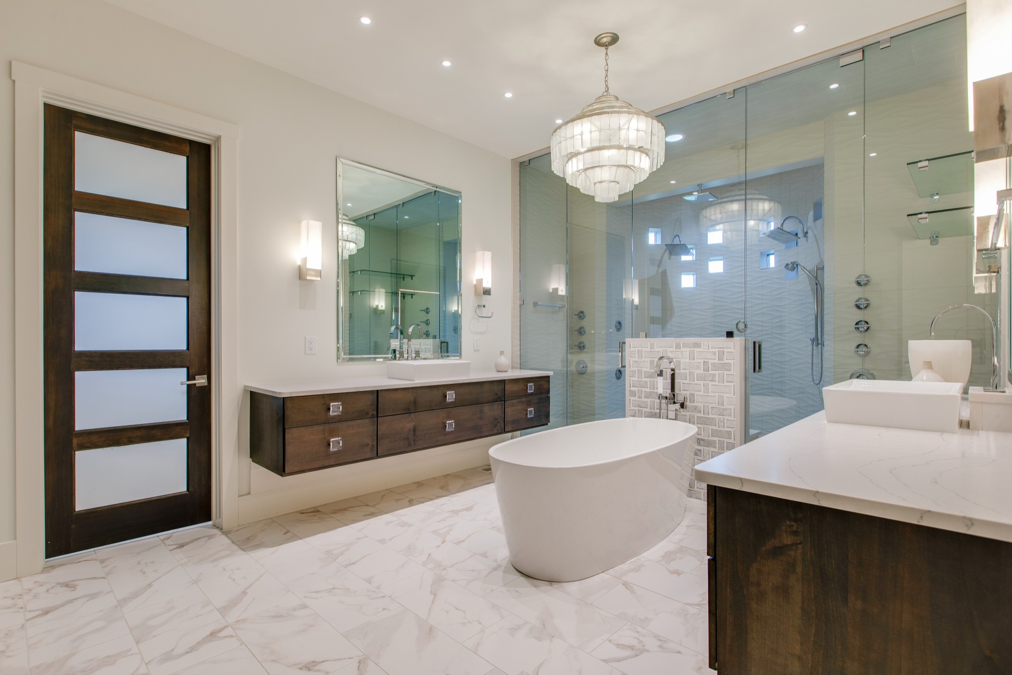 4200 Two Rivers Lane Franklin, TN 37069 - Photo 22 of 44 a large room with a large mirror and sink