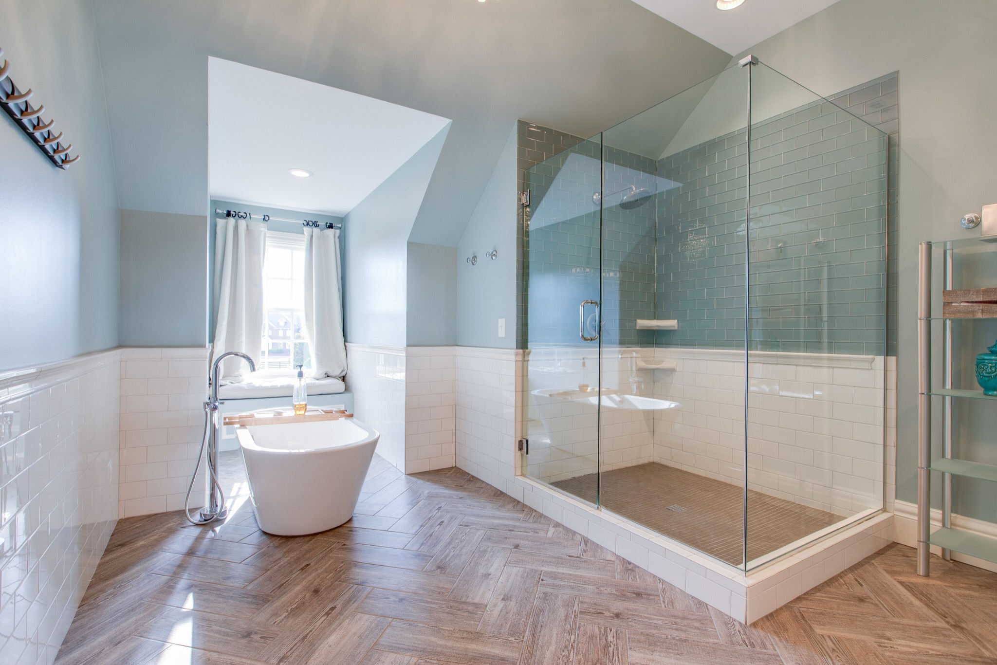 4200 Two Rivers Lane Franklin, TN 37069 - Photo 31 of 44 a spacious bathroom with a bathtub and shower