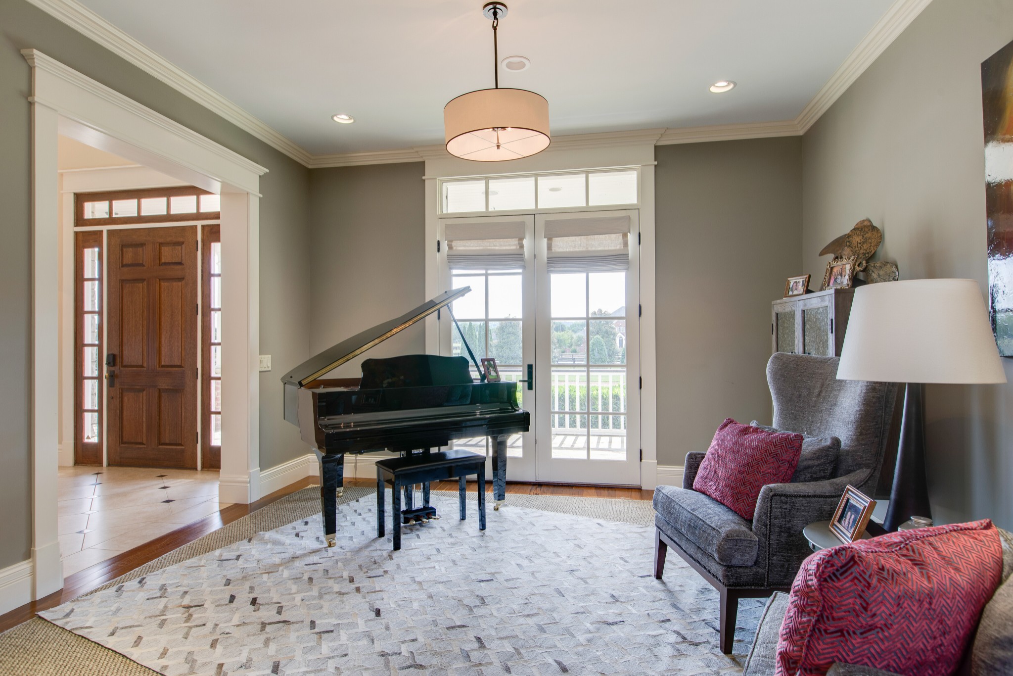 4200 Two Rivers Lane Franklin, TN 37069 - Photo 6 of 44 a living room with furniture a piano and a window
