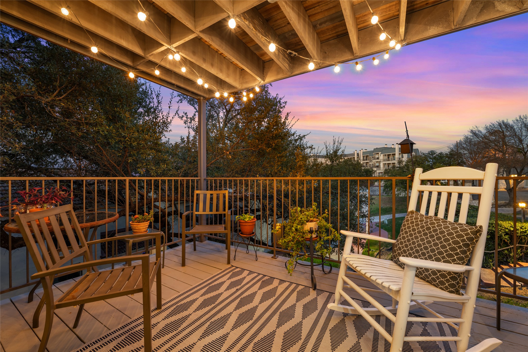 2918 Ranch Road 620 North, Unit C120 Austin, TX 78734 - Photo 3 of 38 a view of a chairs on deck