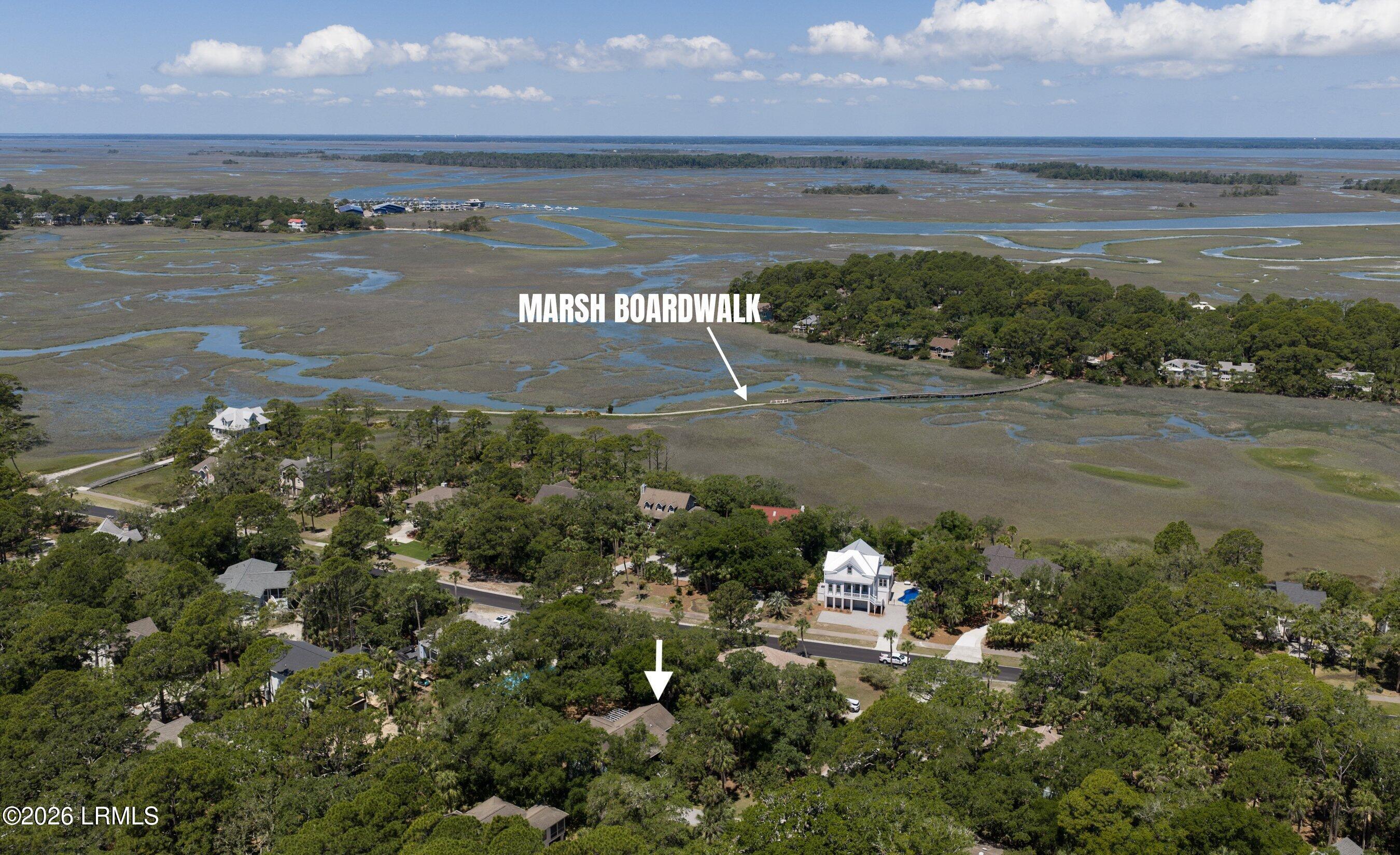703 Seahorse Road Fripp Island, SC 29920 - Photo 39 of 51 Aerial