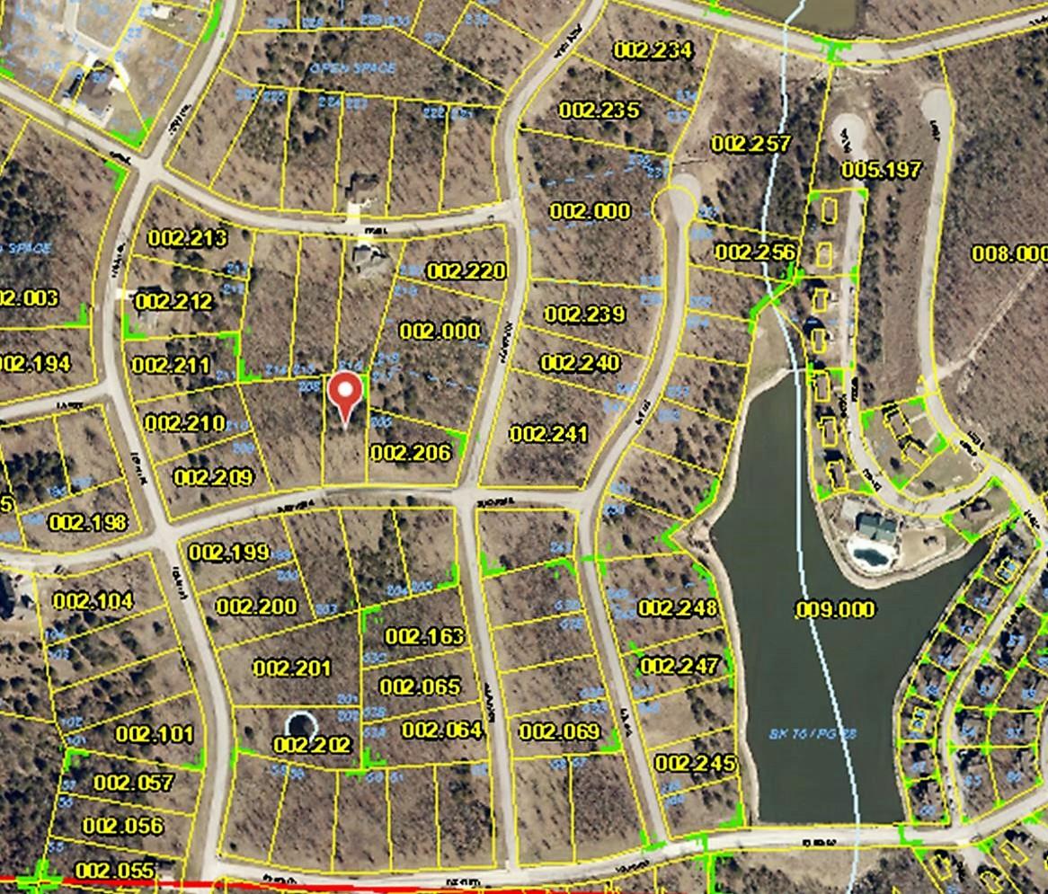 Lot 207 aerial view