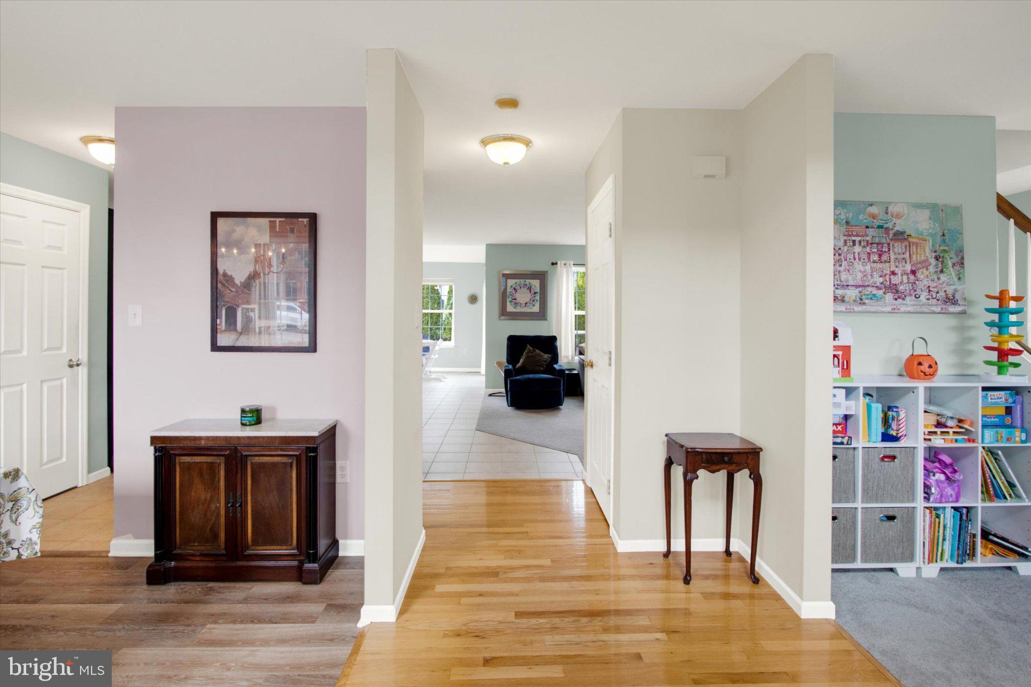 2514 Goddard Avenue Reading, PA 19608 - Photo 2 of 24 a hallway with a table and a potted plant
