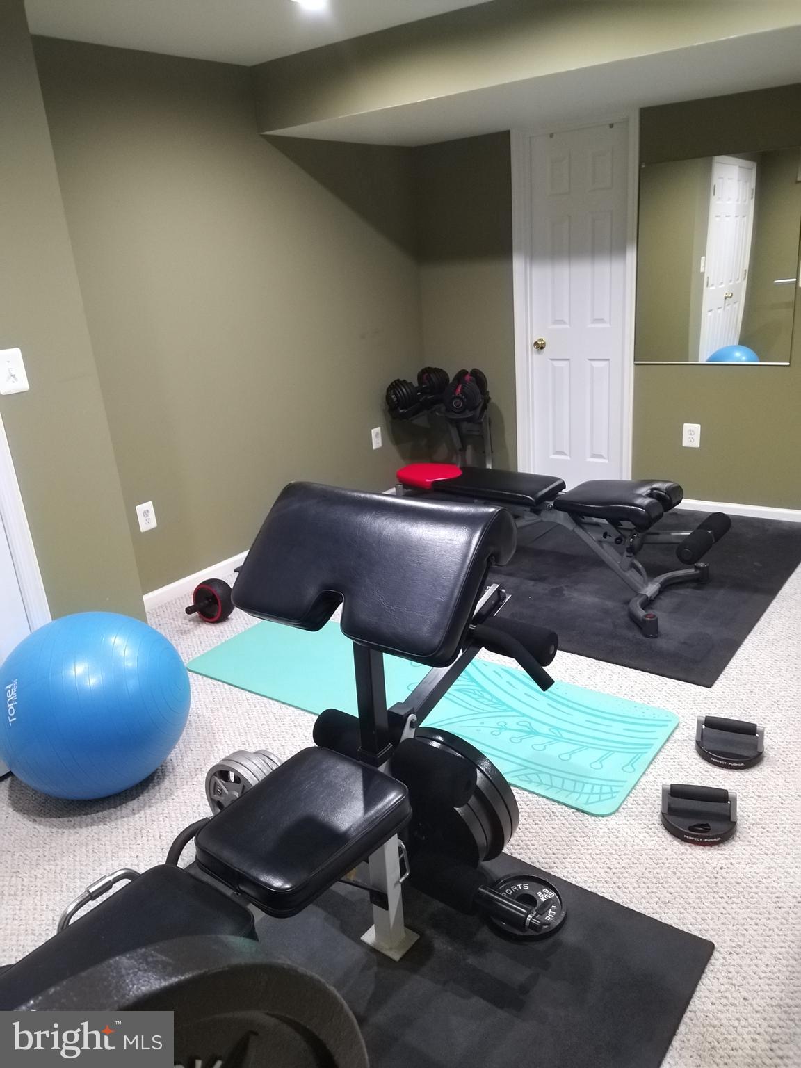 13923 Bromfield Road Germantown, MD 20874 - Photo 49 of 55 Gym in Basement