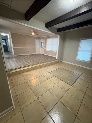 a view of empty room