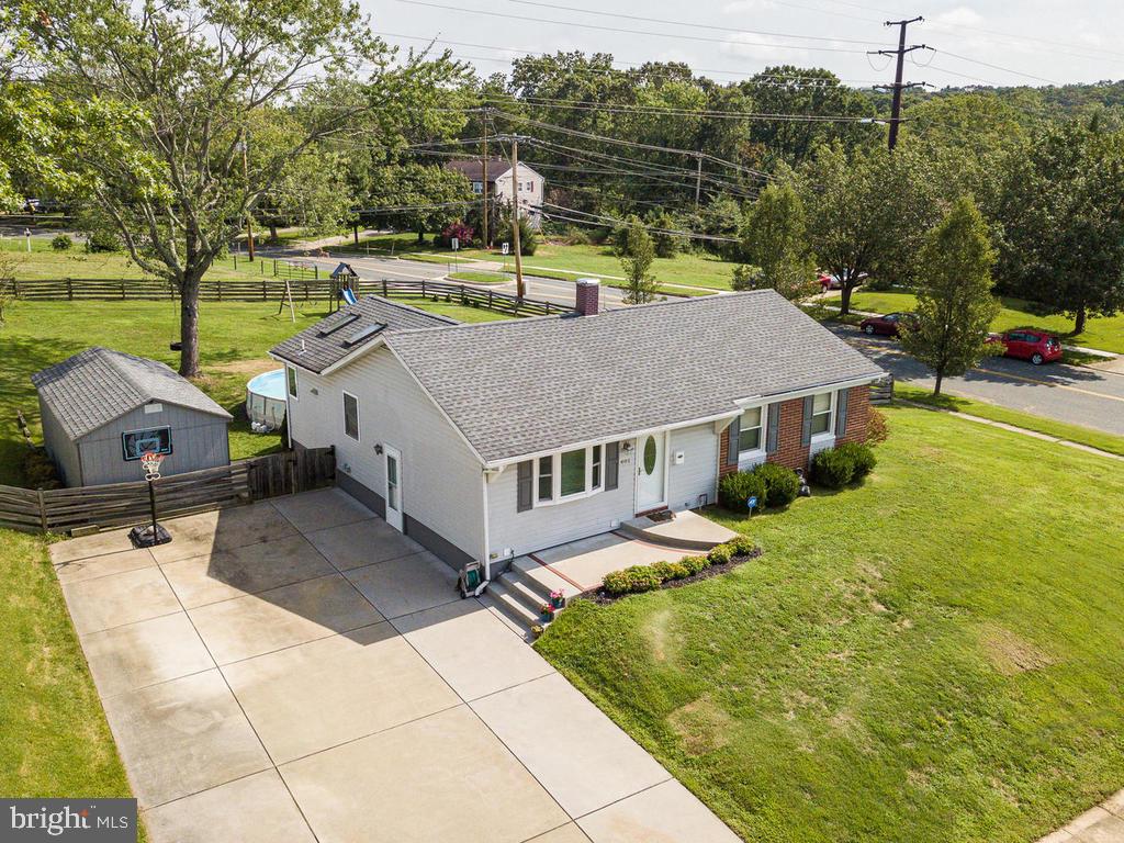 401 Haslett Road Joppa, MD 21085 - Photo 2 of 34 A Home with extra wide driveway and a Shed