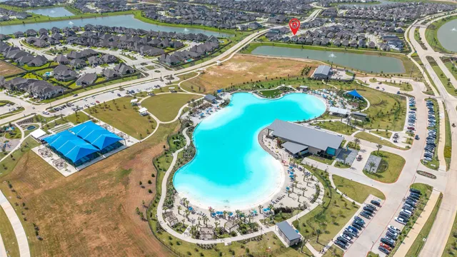 a view of a swimming pool and outdoor space