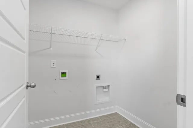 a view of a garden and an outdoor space