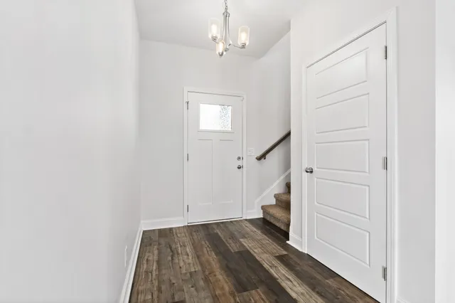 wooden floor in an empty room