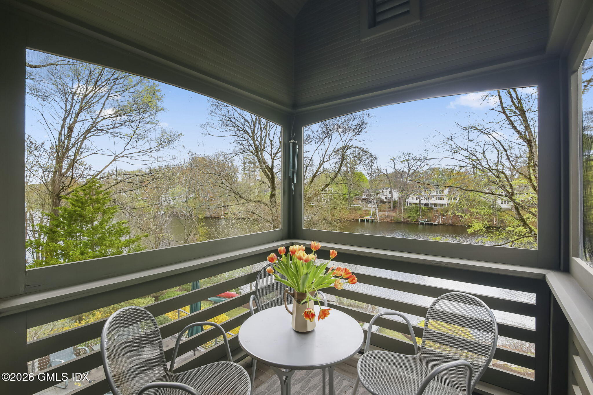 185 Valley Road Cos Cob, CT 06807 - Photo 14 of 38 a view of a dining room with furniture window and outside view