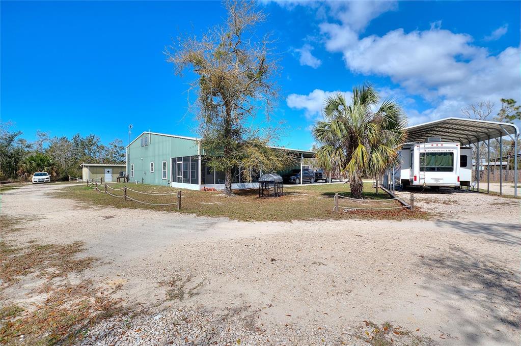 19550 Jody Morgan Road Perry, FL 32348 - Photo 40 of 79 a view of road with card board