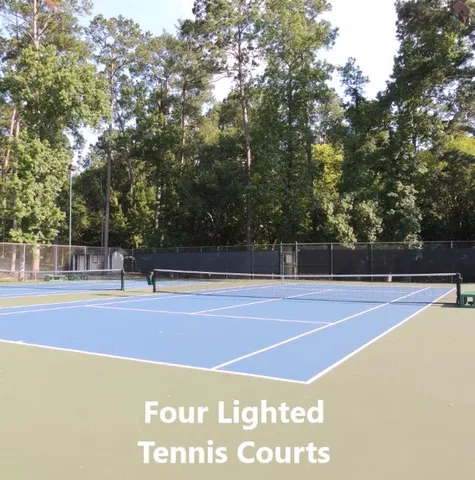 a view of a tennis court