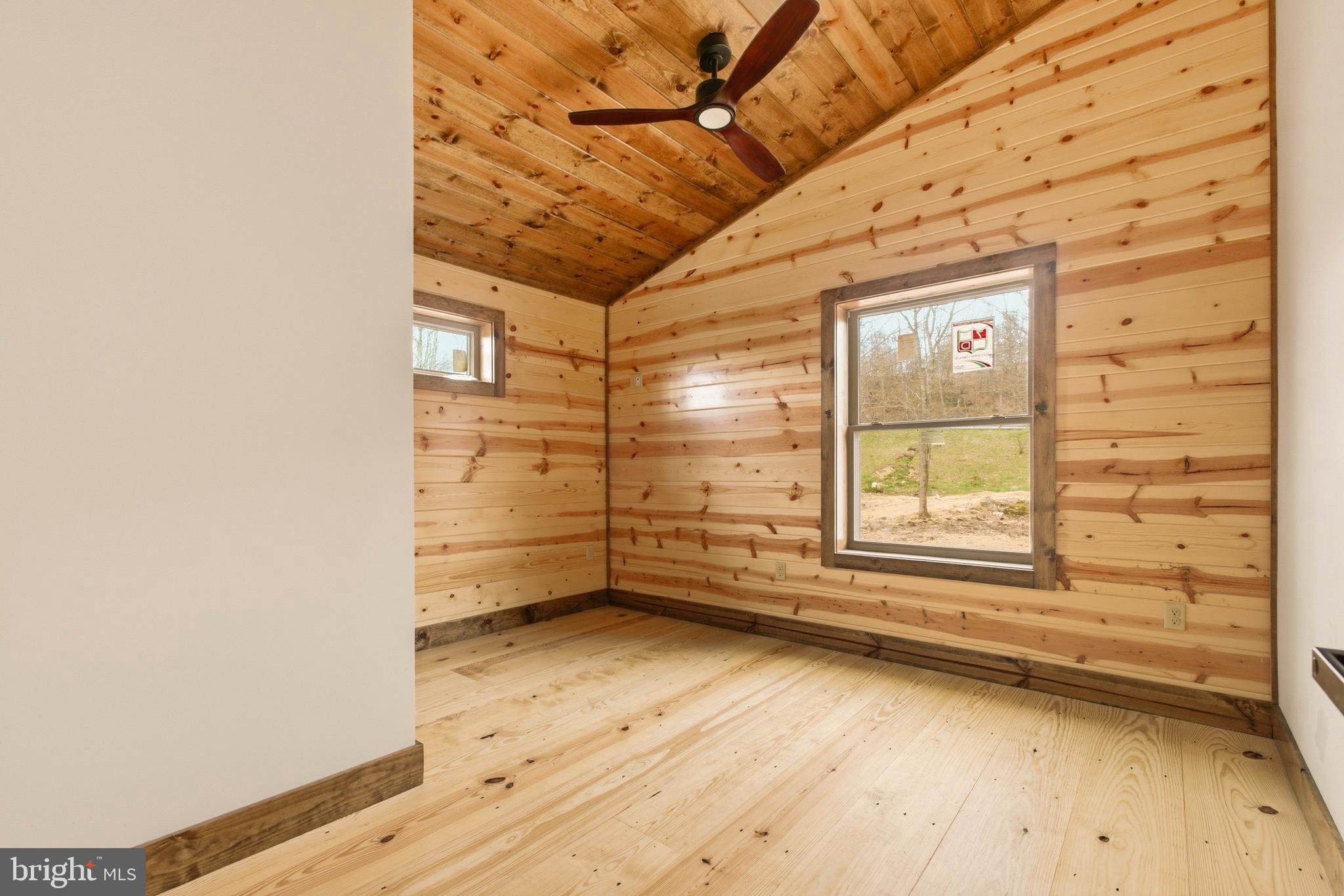 45 Nature Run McHenry, MD 21541 - Photo 25 of 39 a view of a room with wooden walls and window