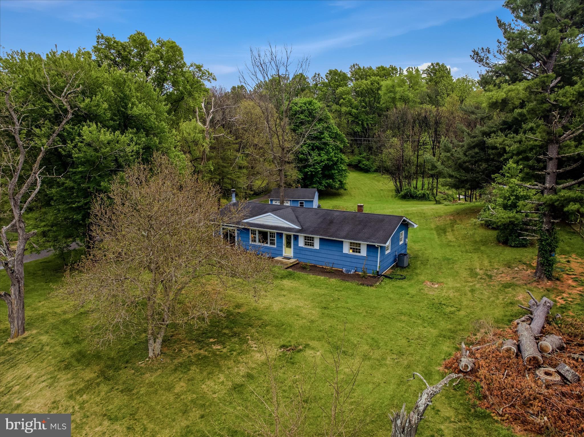 6717 Middle Road Middletown, VA 22645 - Photo 41 of 58 Aerial Front