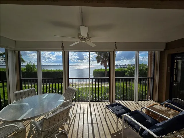 a room with furniture and a window