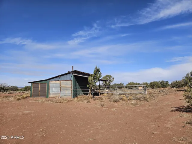 a view of a beach and a yard
