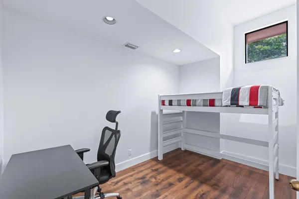 a room with storage and utility