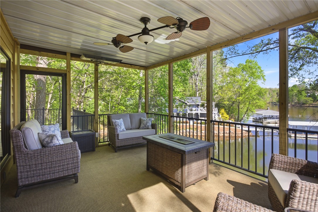 120 Farris Sandra Road West Union, SC 29696 - Photo 28 of 50 This serene patio offers expansive water views, perfect for peaceful enjoyment.