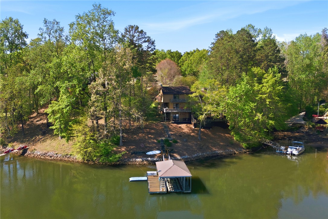 120 Farris Sandra Road West Union, SC 29696 - Photo 42 of 50 This lakefront home offers a tranquil escape with a private dock and direct water access.