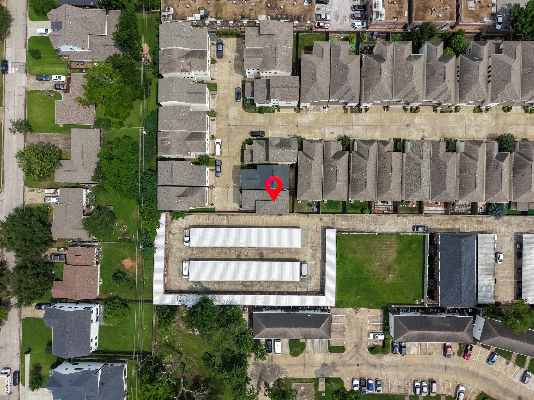 1202 Cedarpost Tree Springs Place Houston, TX 77055 - Photo 45 of 45 an aerial view of multiple house