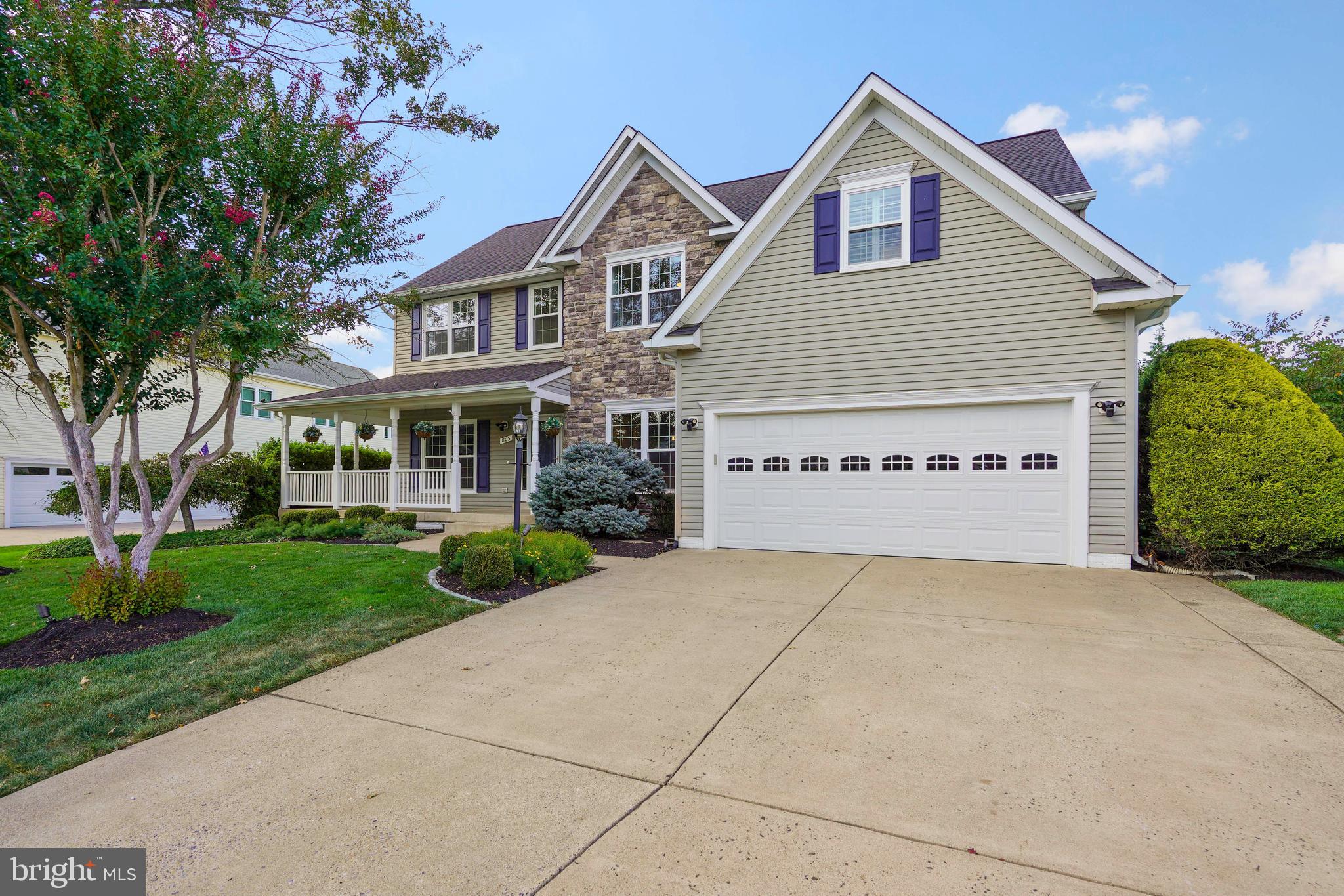 805 Rayquick Road Warrenton, VA 20186 - Photo 1 of 49 Stone Accents Front Elevation - Pool In Back !