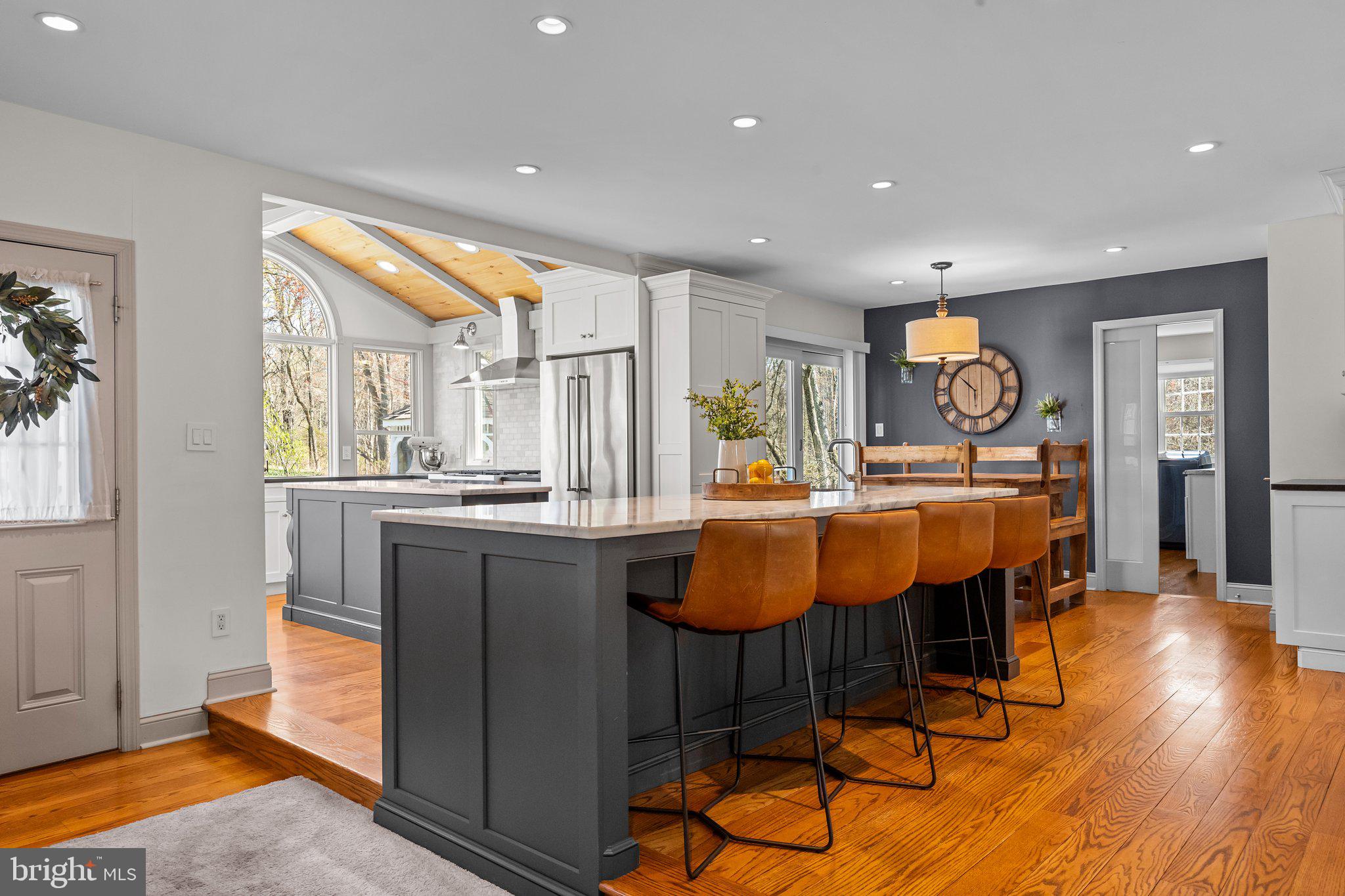 85 Brownsburg Road Newtown, PA 18940 - Photo 14 of 66 a kitchen with stainless steel appliances granite countertop a refrigerator and a sink