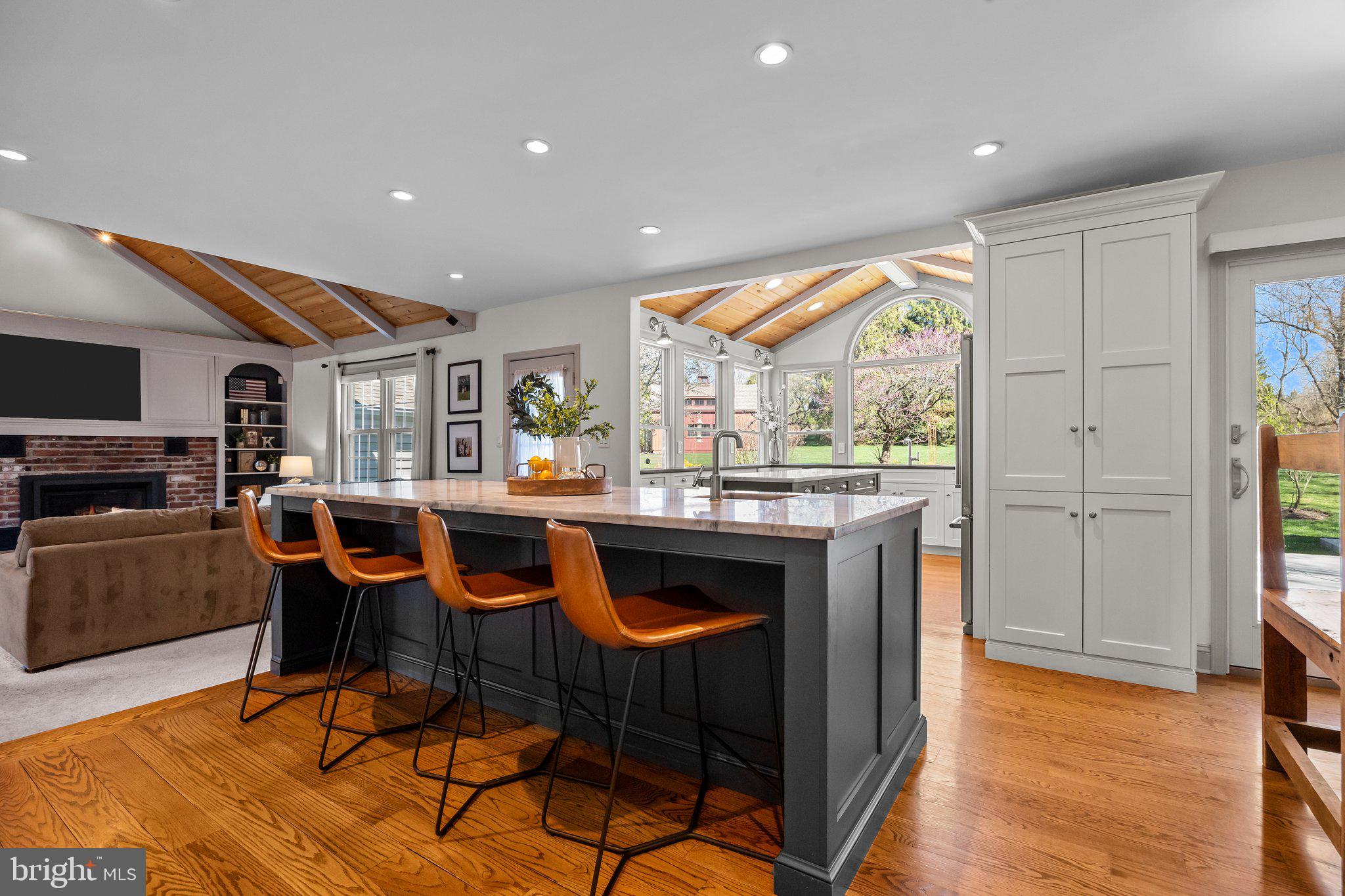 85 Brownsburg Road Newtown, PA 18940 - Photo 16 of 66 a view of a dining room with furniture window and wooden floor