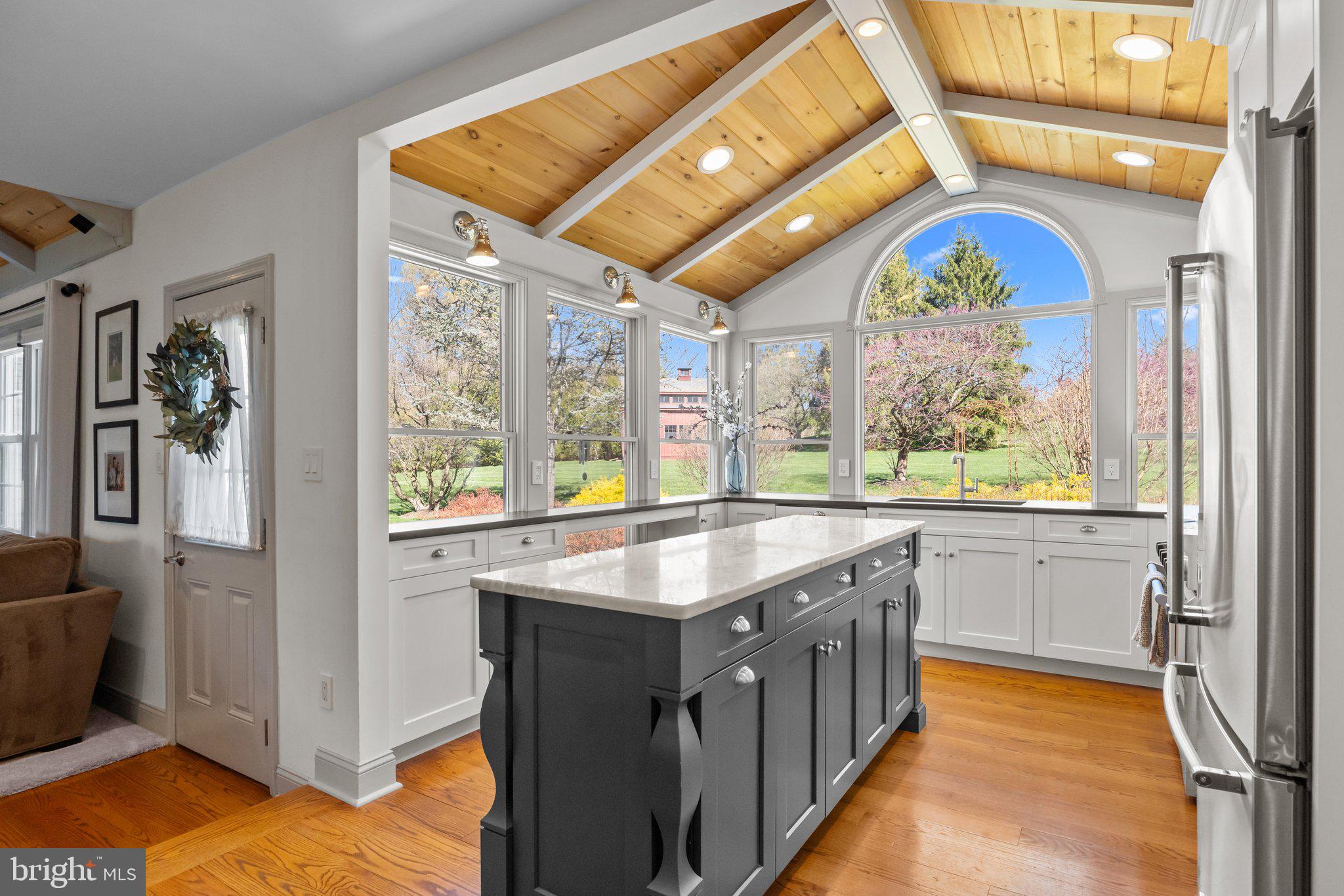 85 Brownsburg Road Newtown, PA 18940 - Photo 18 of 66 a kitchen with stainless steel appliances granite countertop a sink and a stove