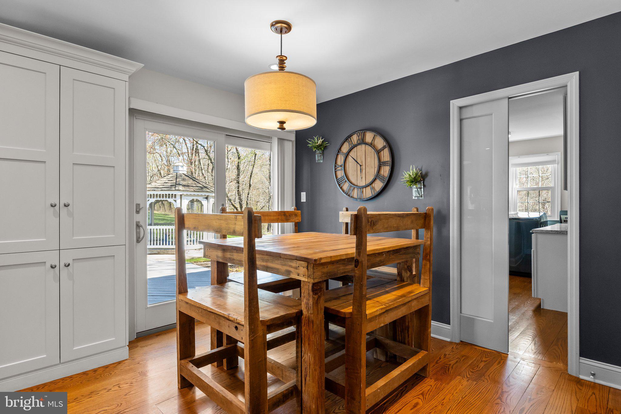 85 Brownsburg Road Newtown, PA 18940 - Photo 28 of 66 a view of a dining area with furniture window and wooden floor