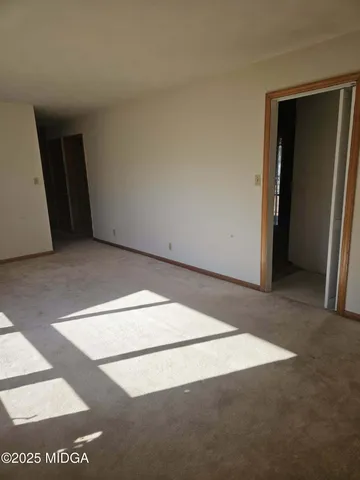 a view of empty room