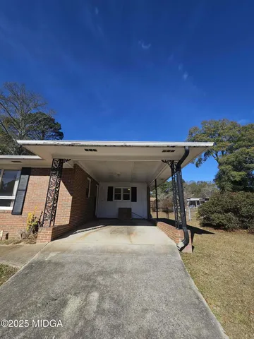 a view of a car garage