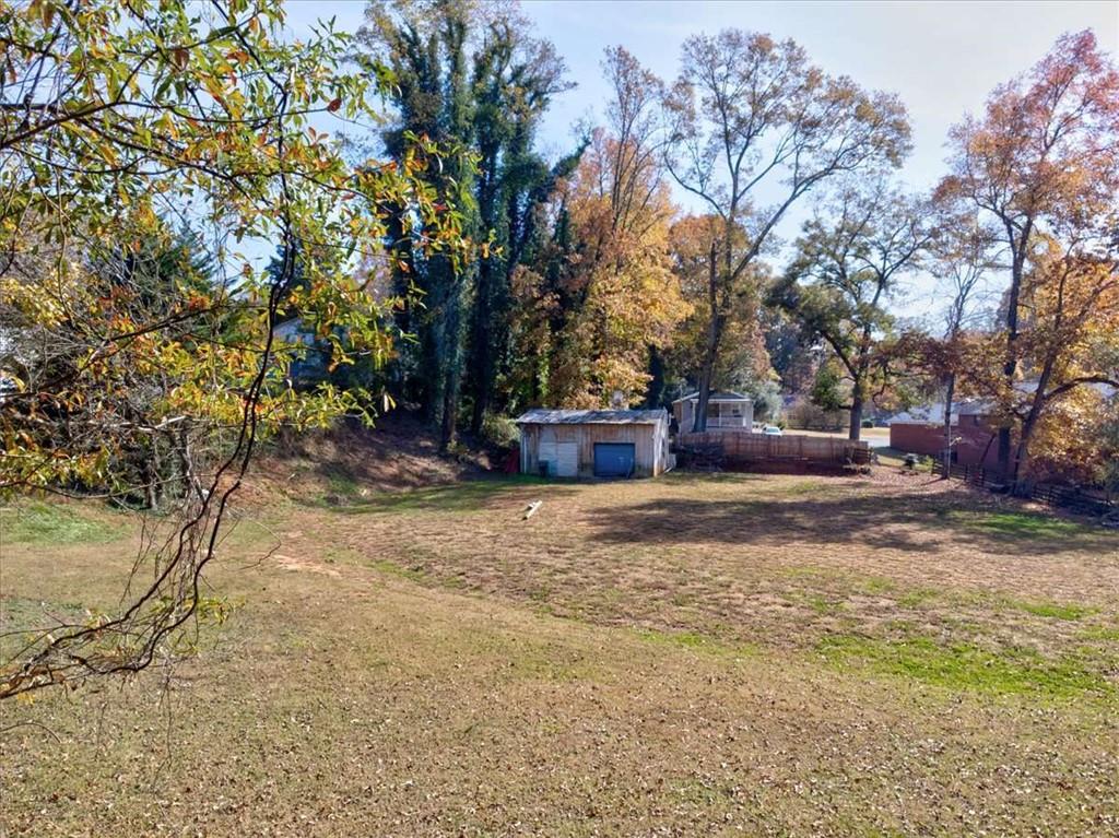 392 King Street Baldwin, GA 30511 - Photo 11 of 14 a backyard of a house with a tree