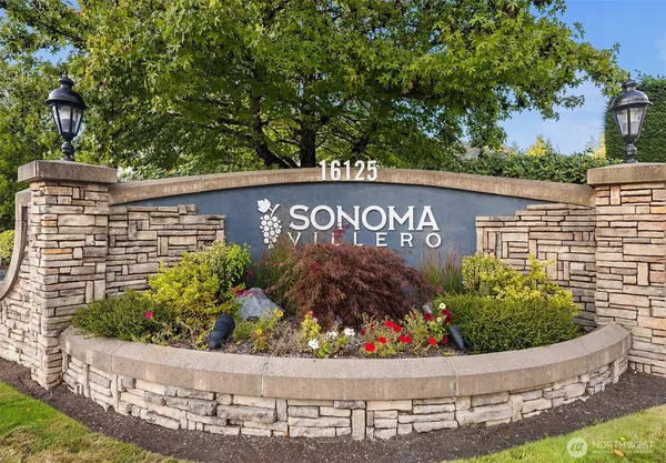 a view of a sign board