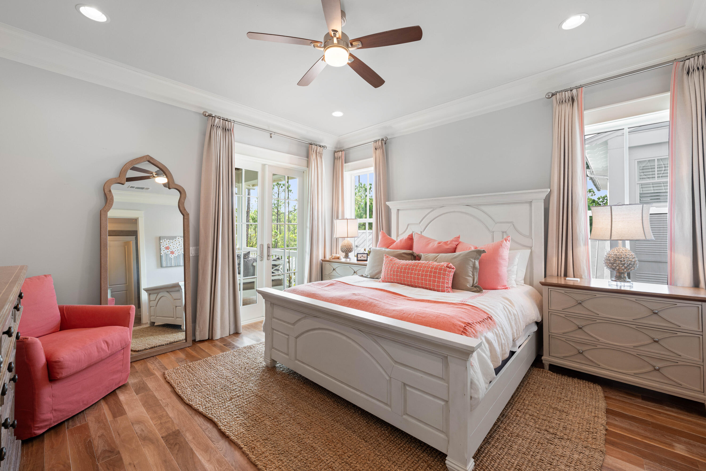 655 East Royal Fern Way Santa Rosa Beach, FL 32459 - Photo 34 of 75 a bedroom with a bed couch and a window