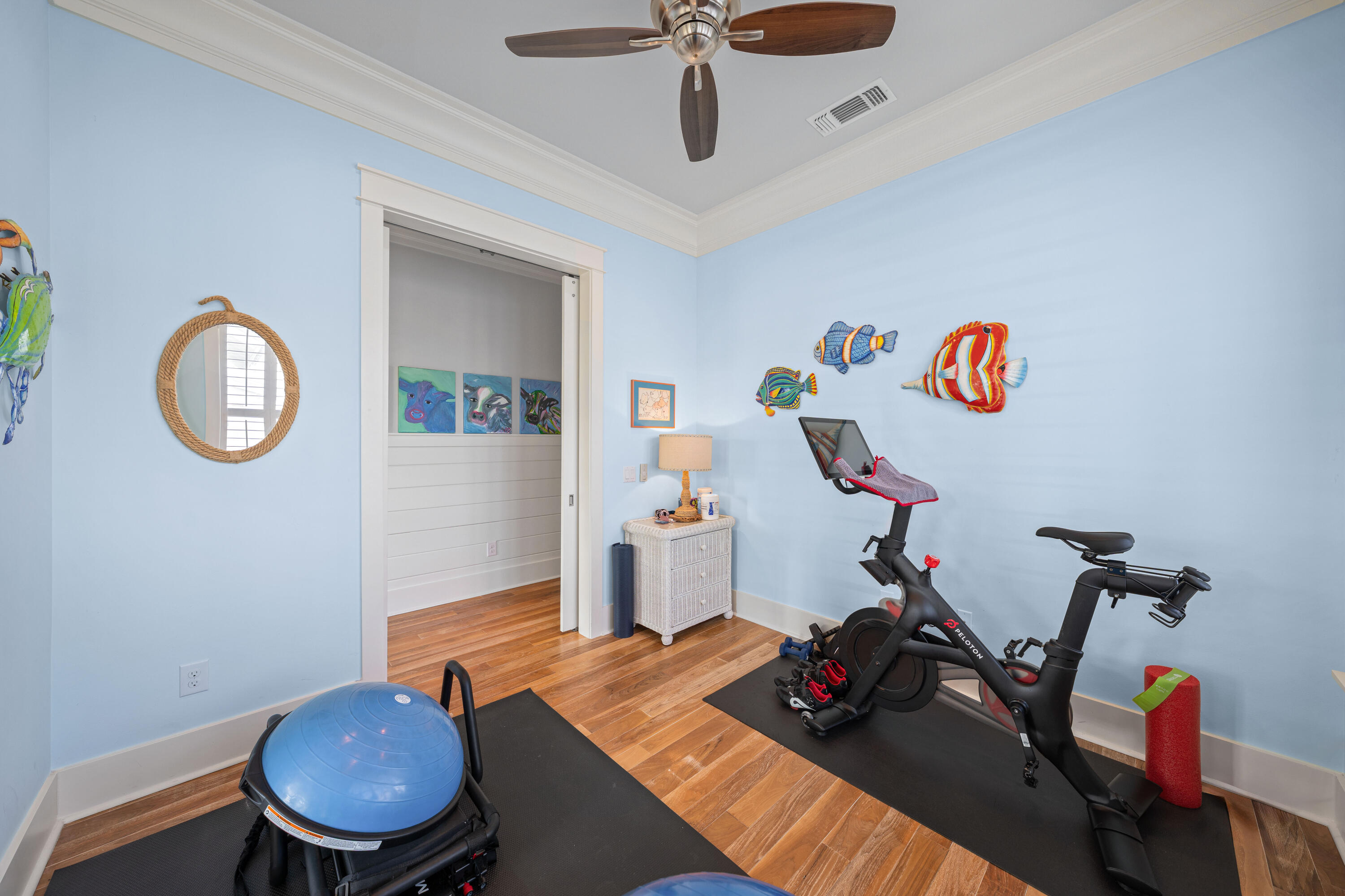 655 East Royal Fern Way Santa Rosa Beach, FL 32459 - Photo 41 of 75 a view of a room with gym equipment