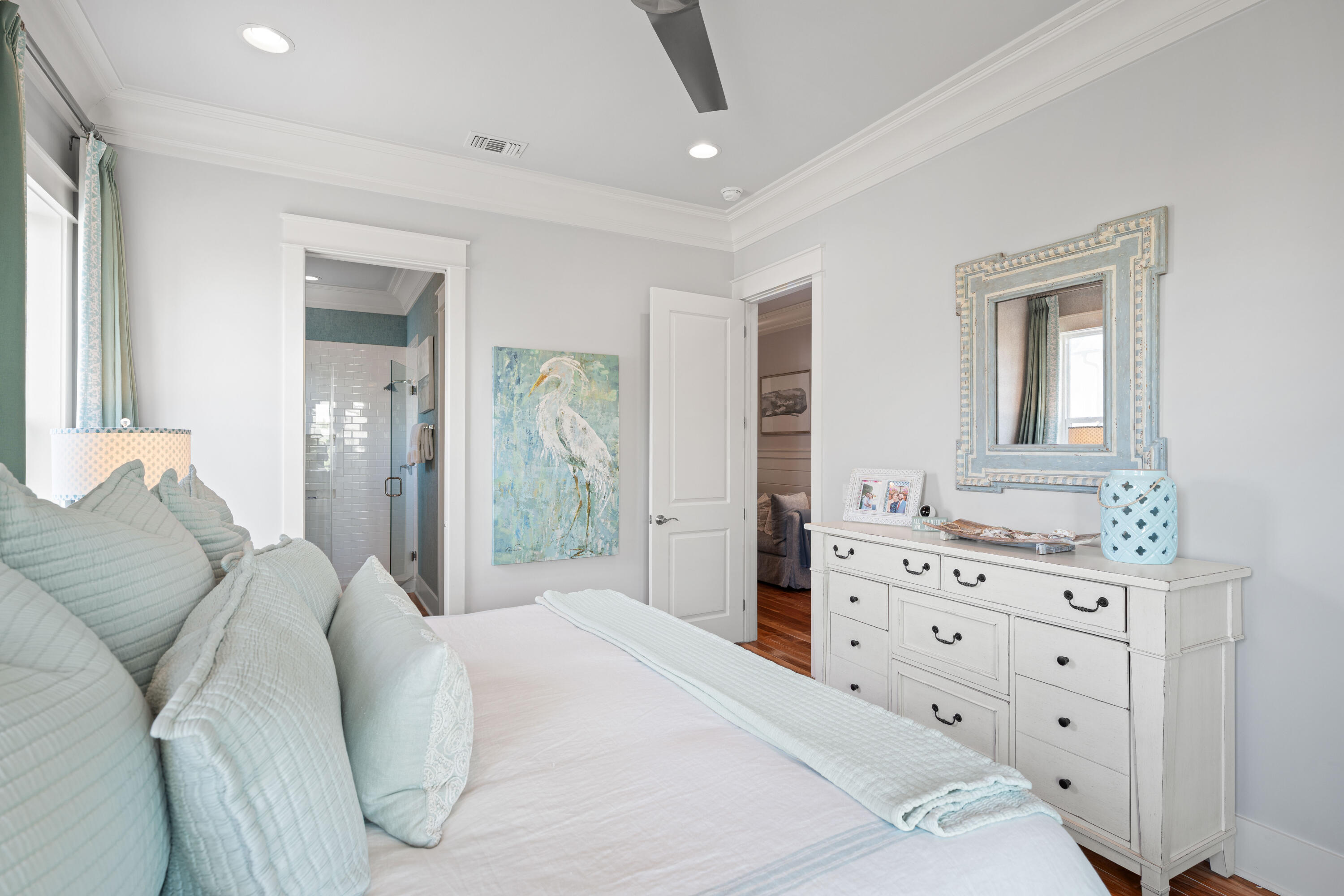 655 East Royal Fern Way Santa Rosa Beach, FL 32459 - Photo 45 of 75 a large bedroom with a bed and a dresser