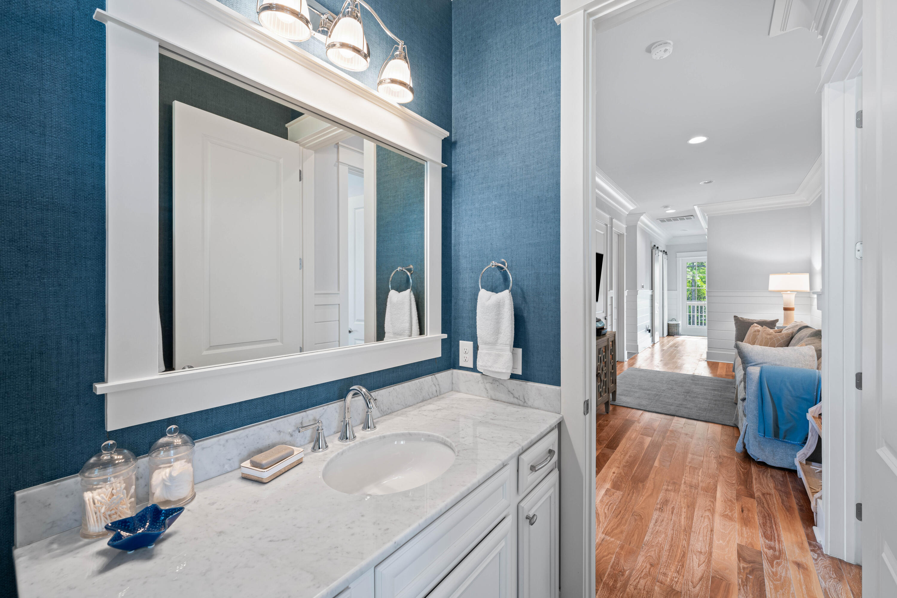 655 East Royal Fern Way Santa Rosa Beach, FL 32459 - Photo 51 of 75 a en suite bathroom with a granite countertop sink
