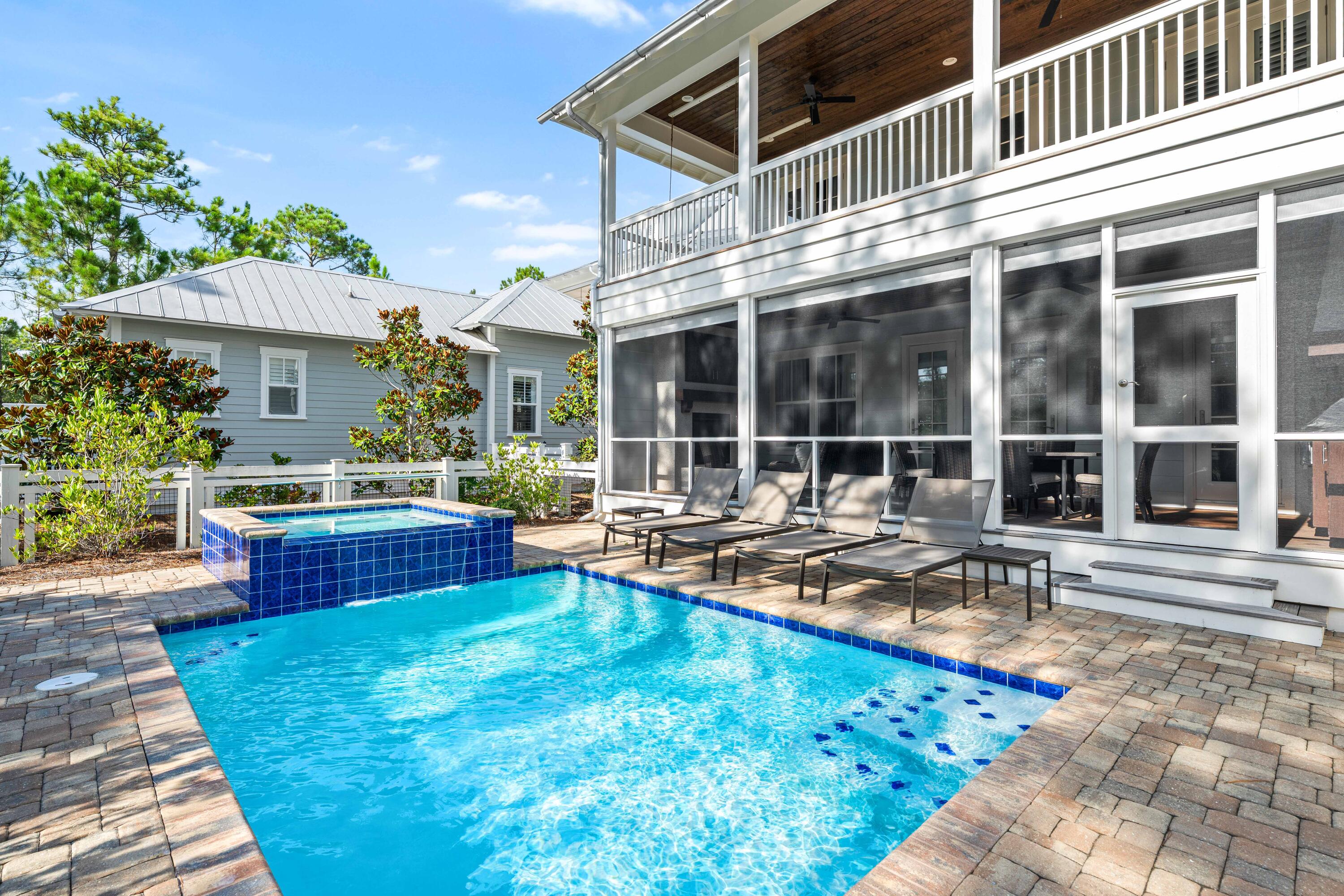 655 East Royal Fern Way Santa Rosa Beach, FL 32459 - Photo 71 of 75 a front view of house with yard outdoor seating and barbeque oven