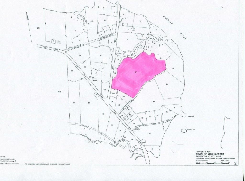 0 Rim Road Machiasport, ME 04655 - Photo 3 of 3 Tax Map